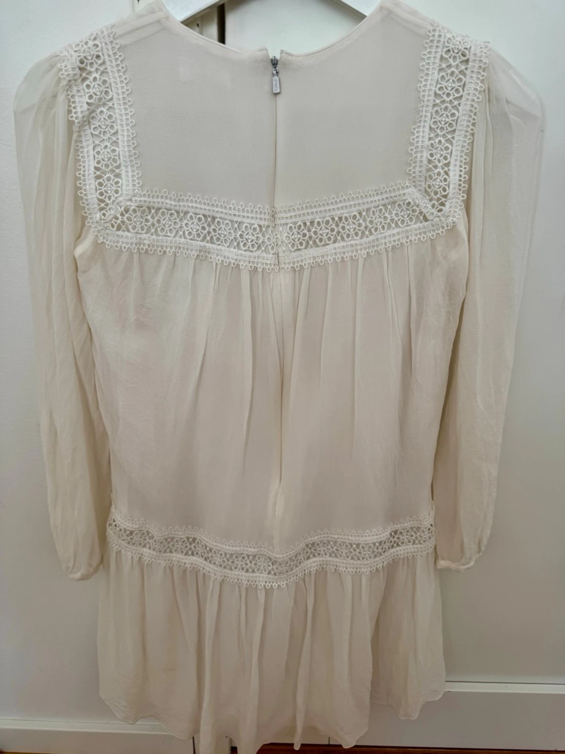 Chloé 100% siden klänning  - 2