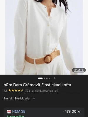 Kofta ser mkt bättre ut på skriv privat för bild - Kort kofta från h&m