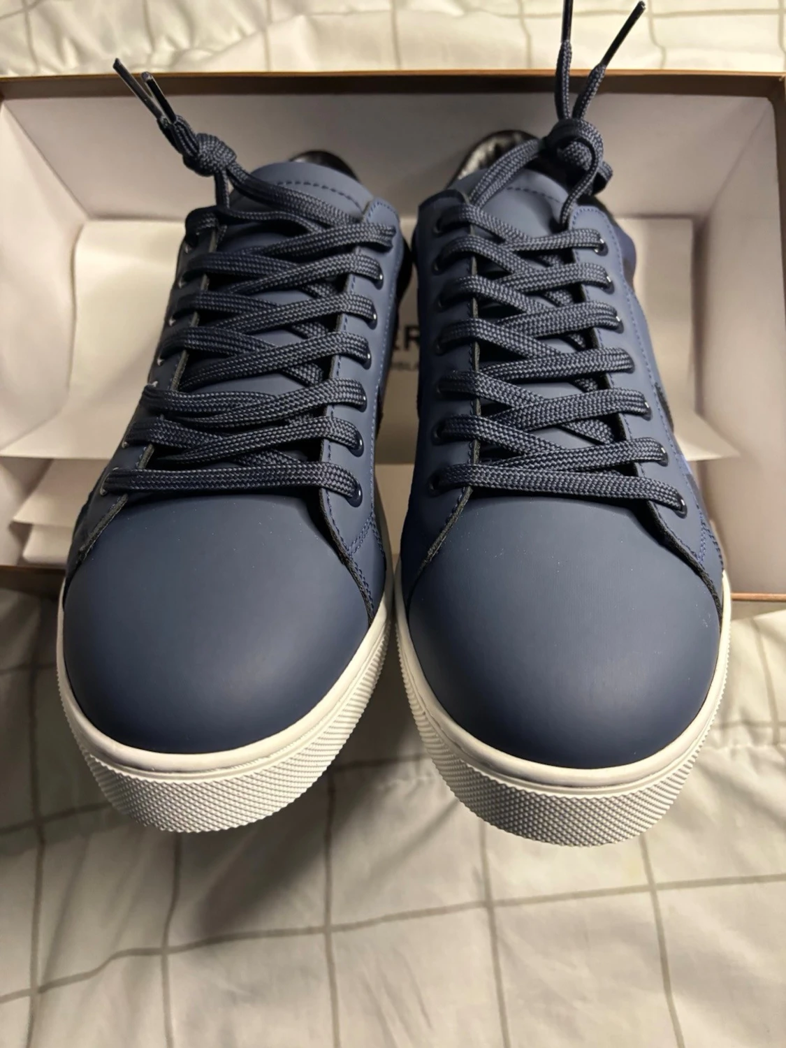 Blå sneakers från Burberry - 3