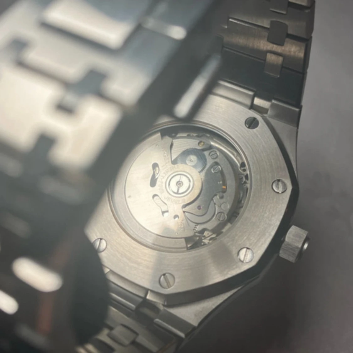 Seiko automatisk klocka med blå urtavla - 2