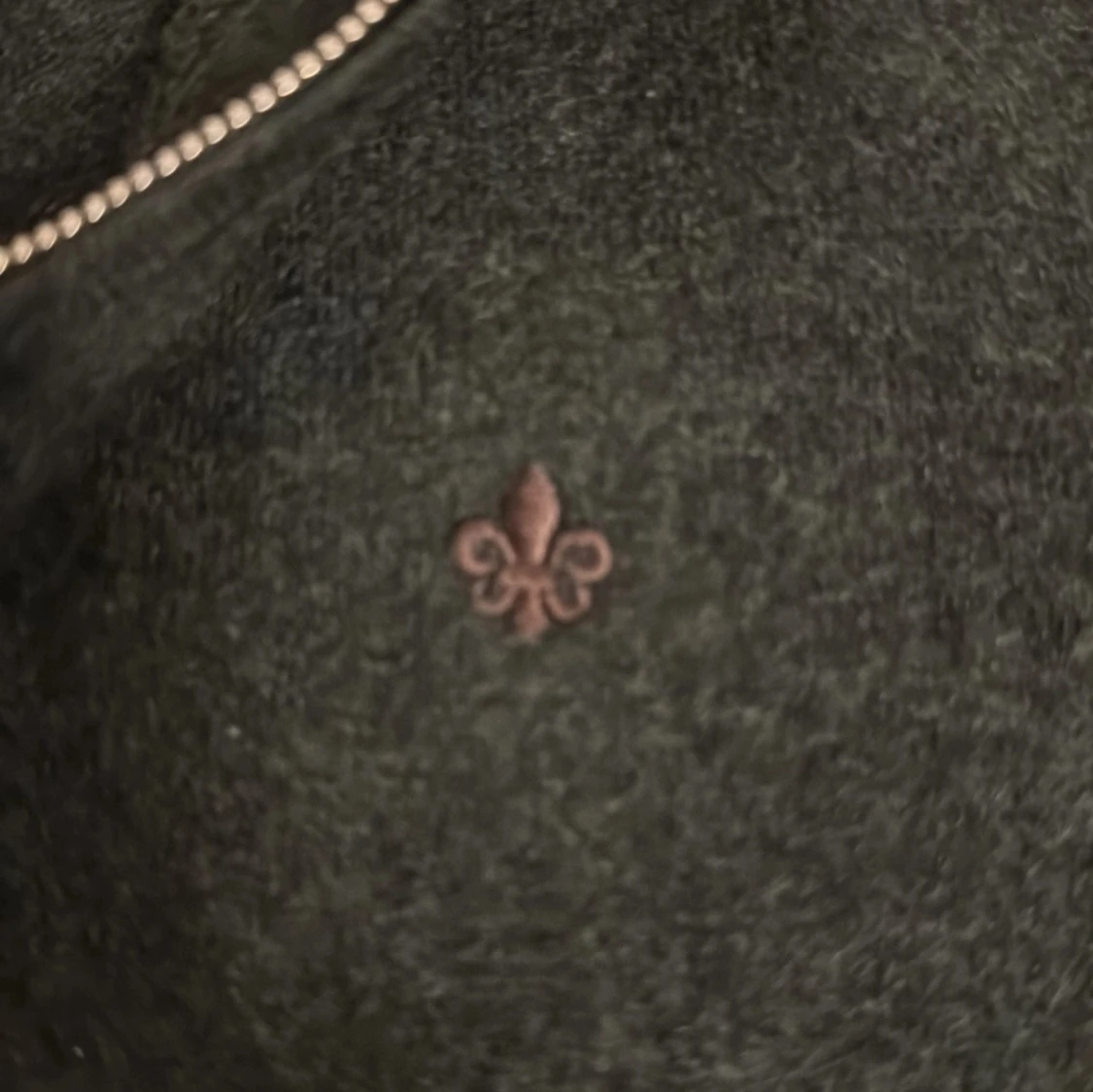 Mörkgrön merinoullströja från Morris - 2