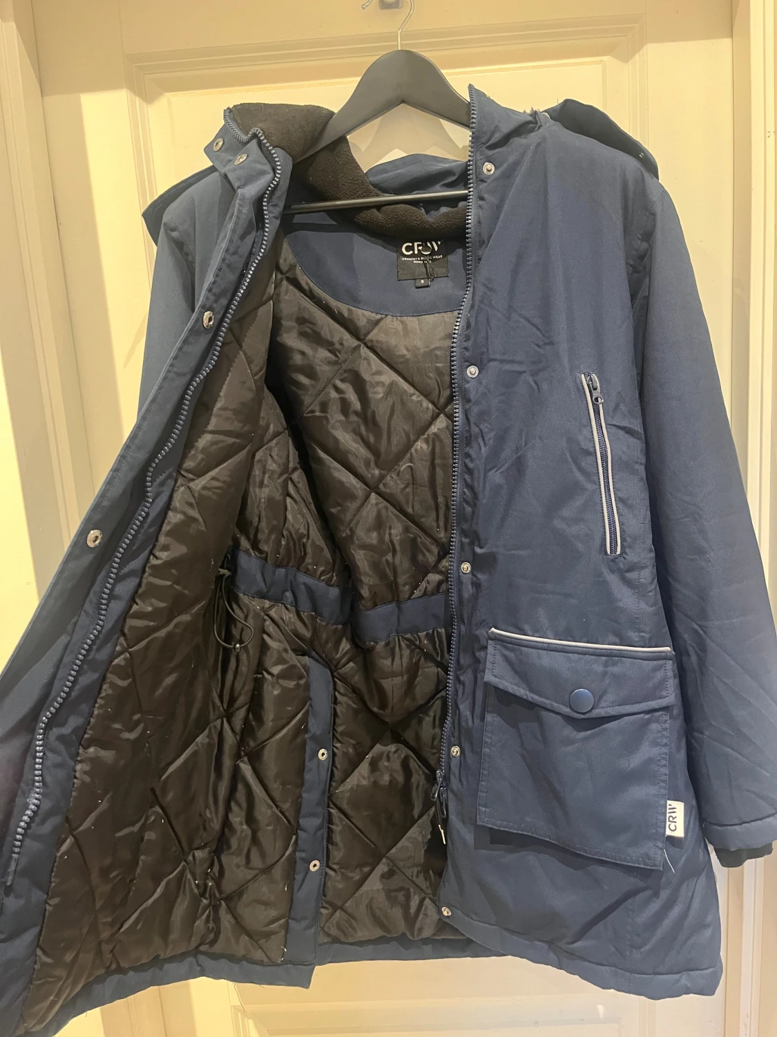 Mörkblå stalljacka till vintern från CRW - 2