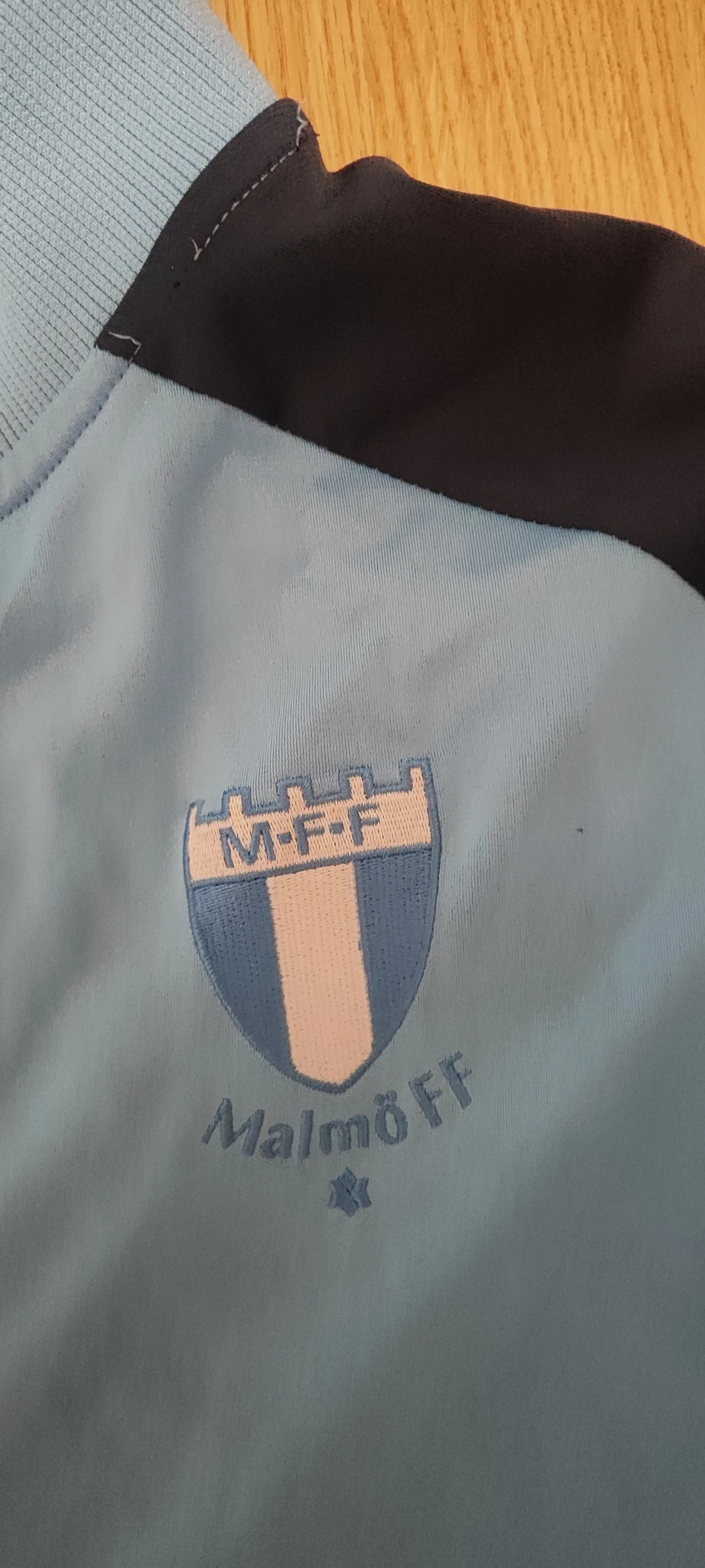 Ljusblå Malmö FF Puma träningsjacka - 4