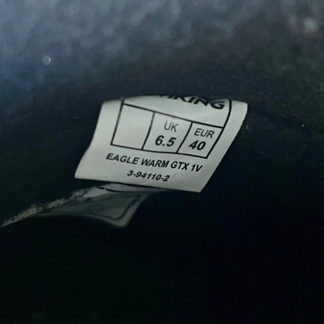 Svarta Viking Eagle Warm GTX sneakers, st 40 - 3
