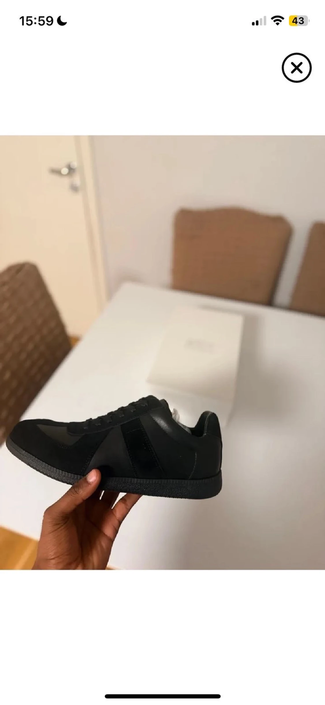 Svarta Margiela gats  - 4