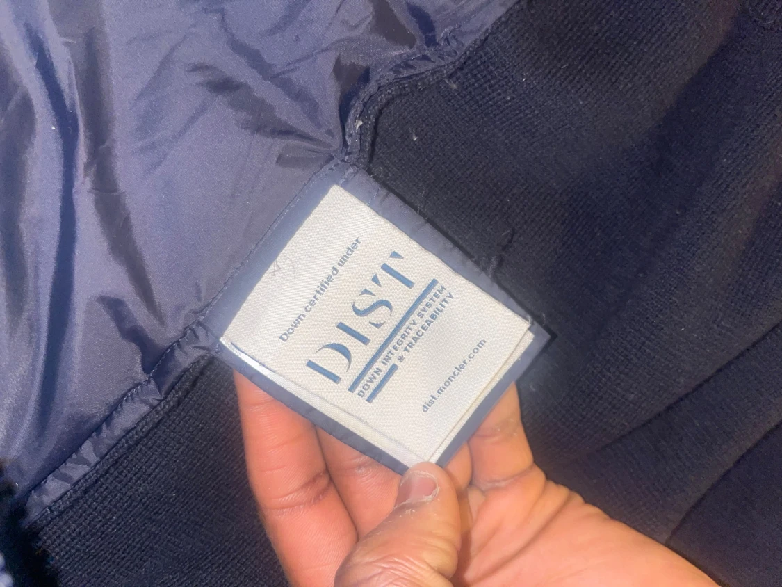 Svart Moncler Jacka  - 3