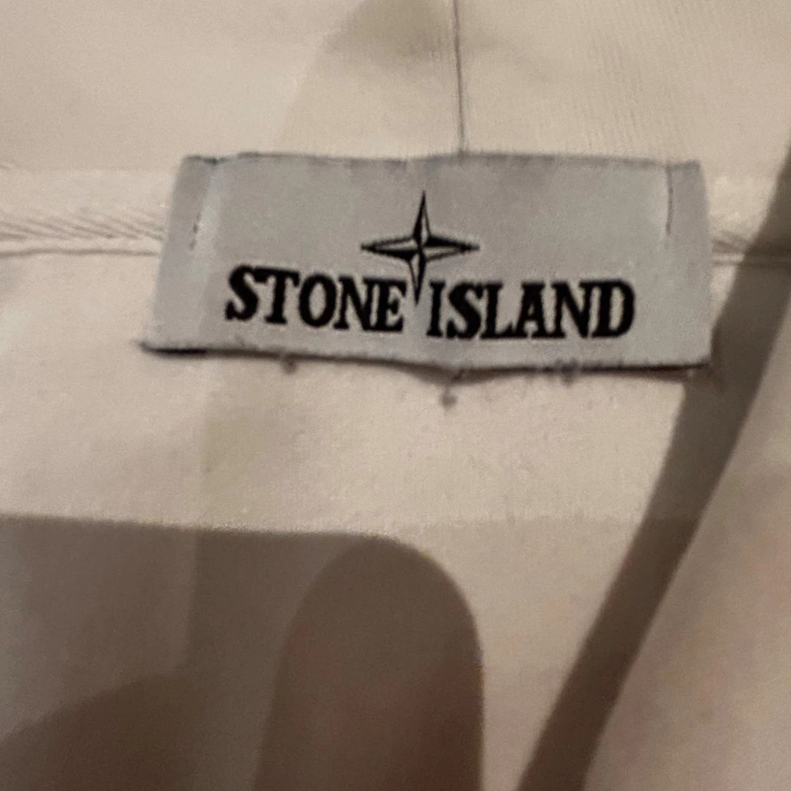 Vit hoodie från Stone Island - 3
