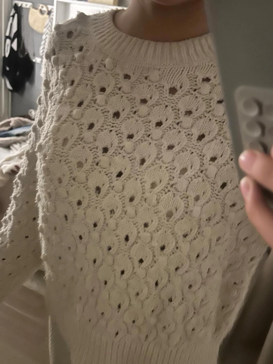 Stickad tröja Zara - 1