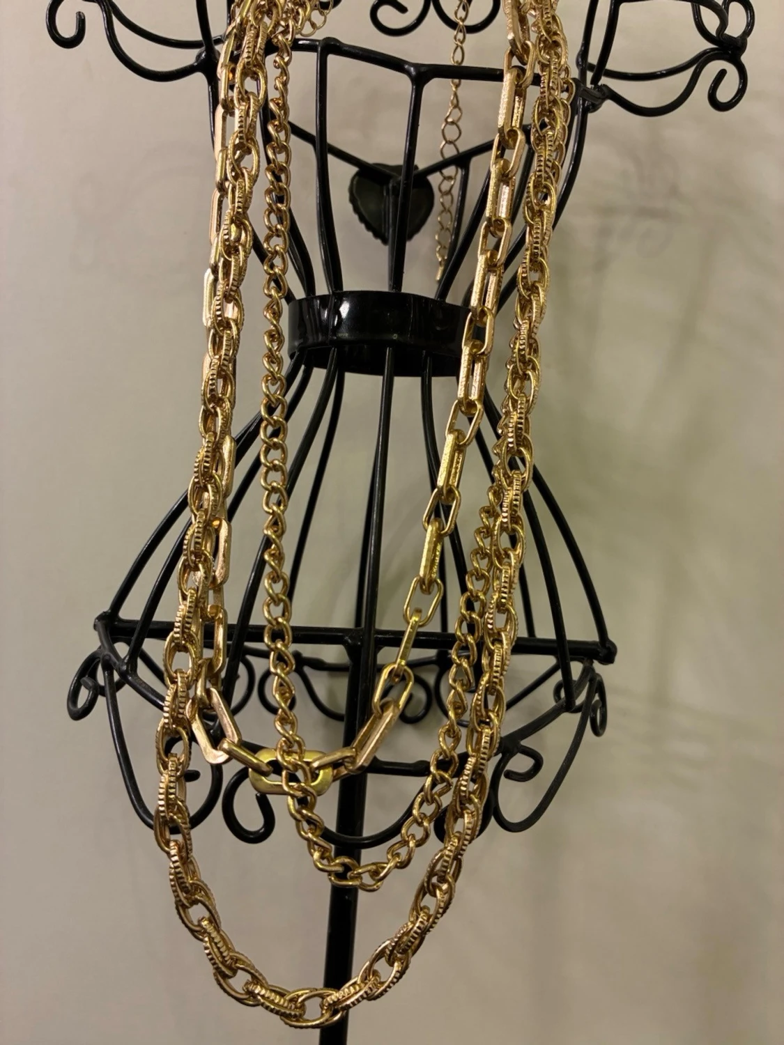 Halsband set guld  - 1