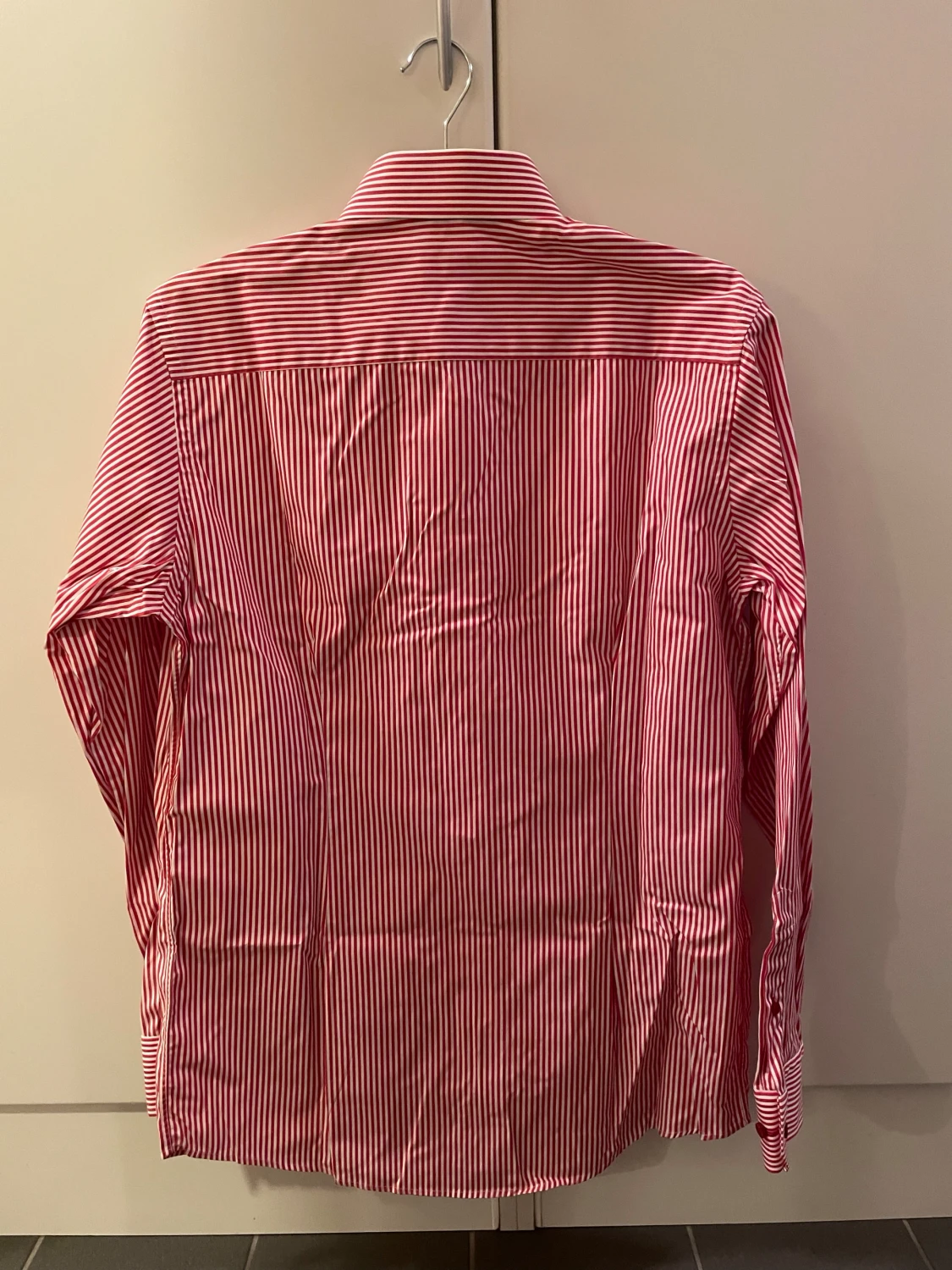 Rödvit randig skjorta från Eton - 2