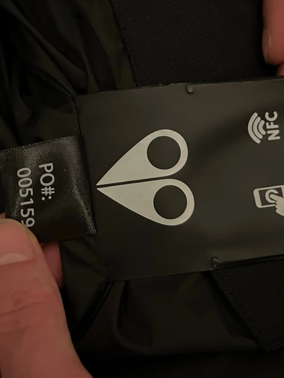 Svart dunjacka Moose Knuckles L - 5