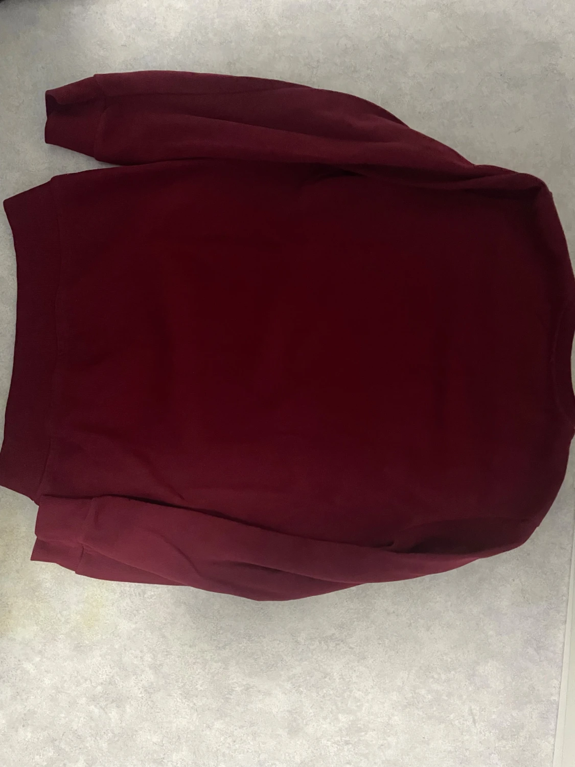 Vinröd stickad tröja från Morris - 1