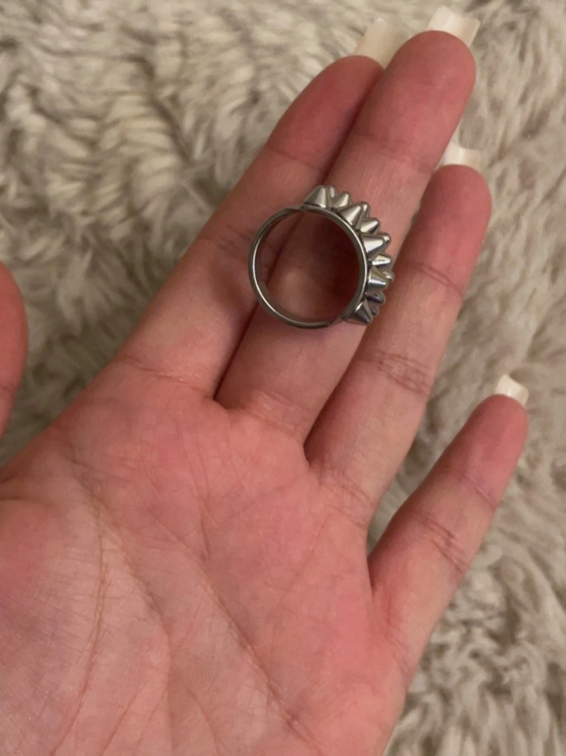 Edblad Silvrig ring, storlek 17,50 - 3