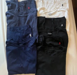 Polo Ralph Lauren t-shirts - Endast de svarta och blå kvar! Finns 3 st kvar i storlek M. Skriv gärna för intresse för en eller flera. 300 kr för alla 2