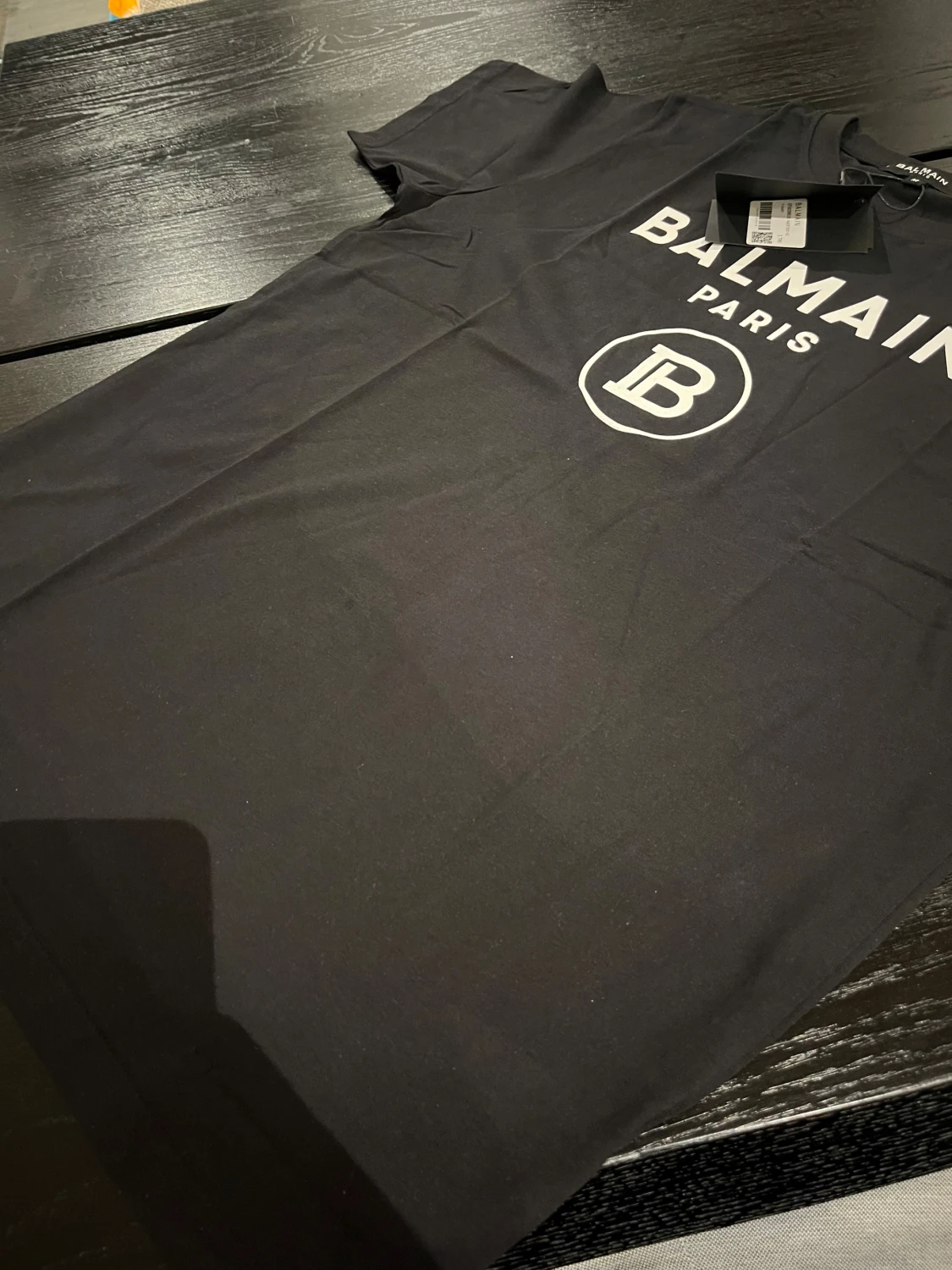 Svart Balmain Paris t-shirt - 4