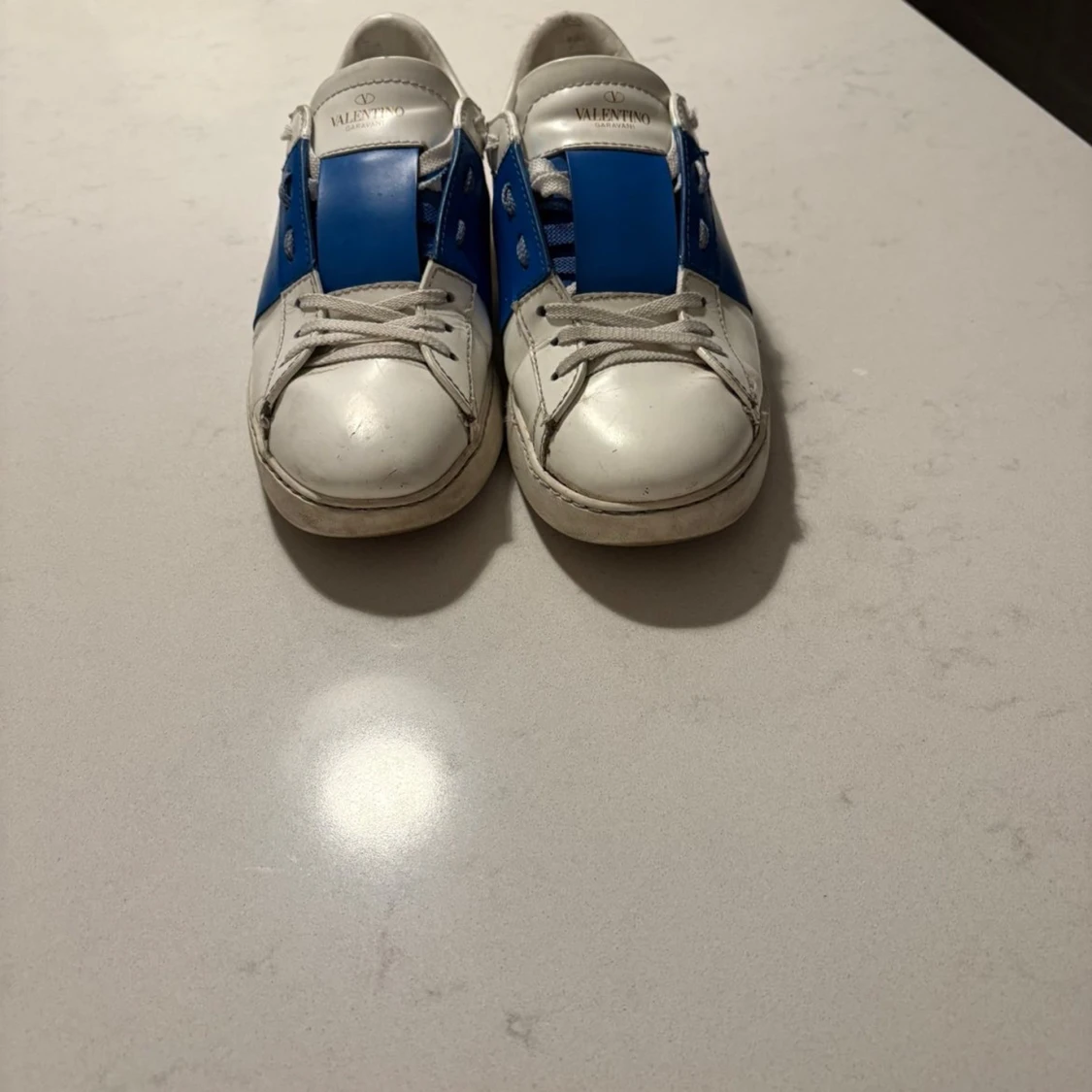 Valentino Garavani Open sneakers vit/blå - 1