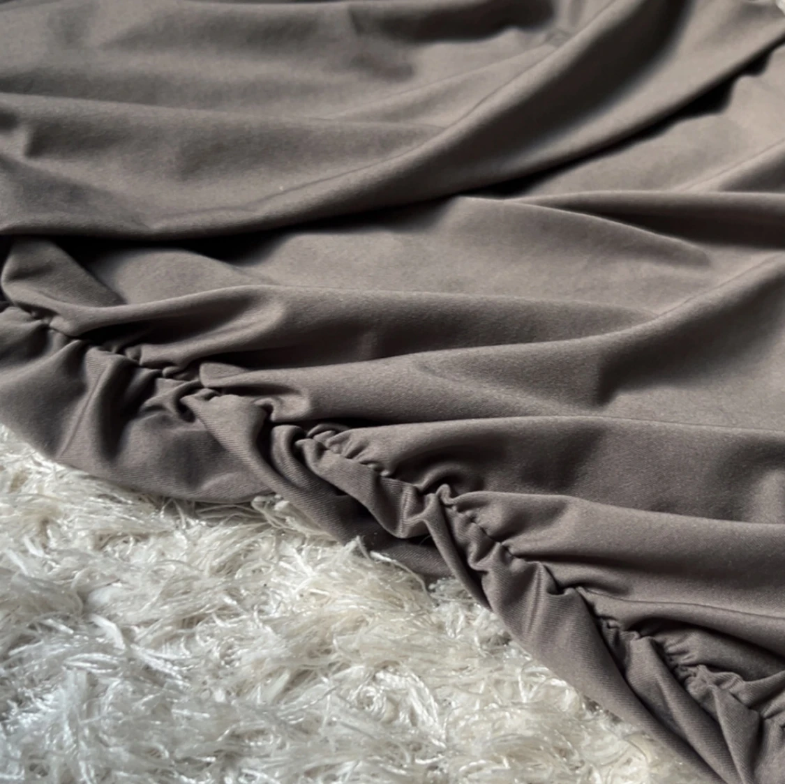 Ärmlös grå tajt body - 4