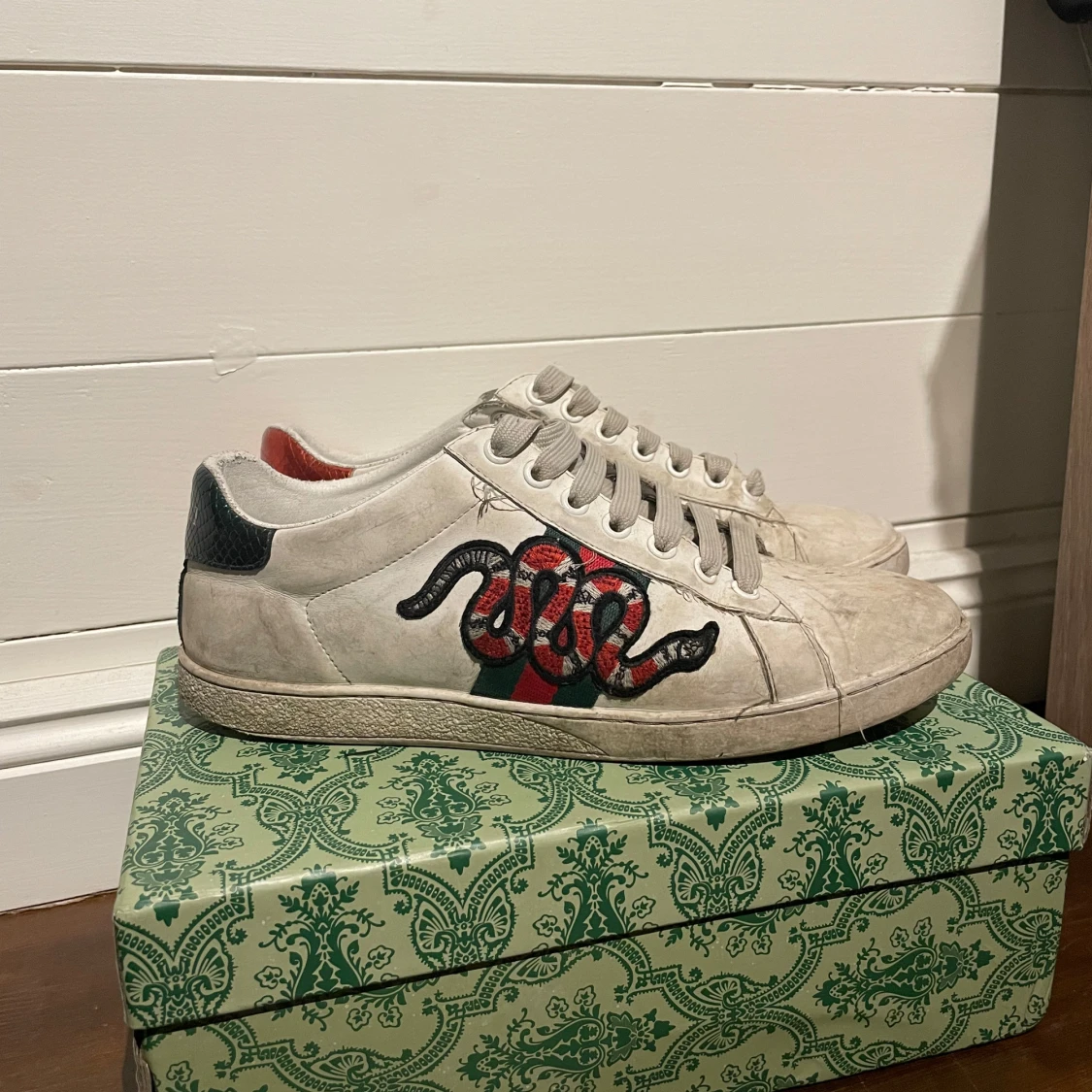 Gucci ace snake skor - 1