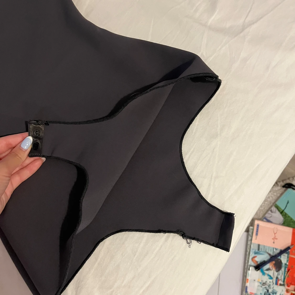 Svart bandeau baddräkt från Zara - 1