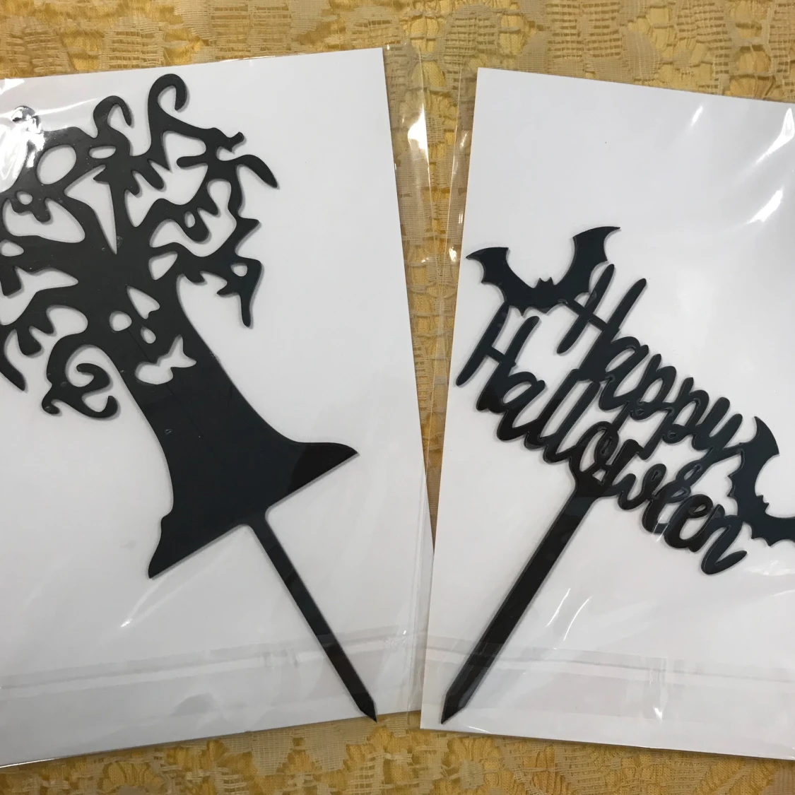 Halloween Cake Toppers Set - 1