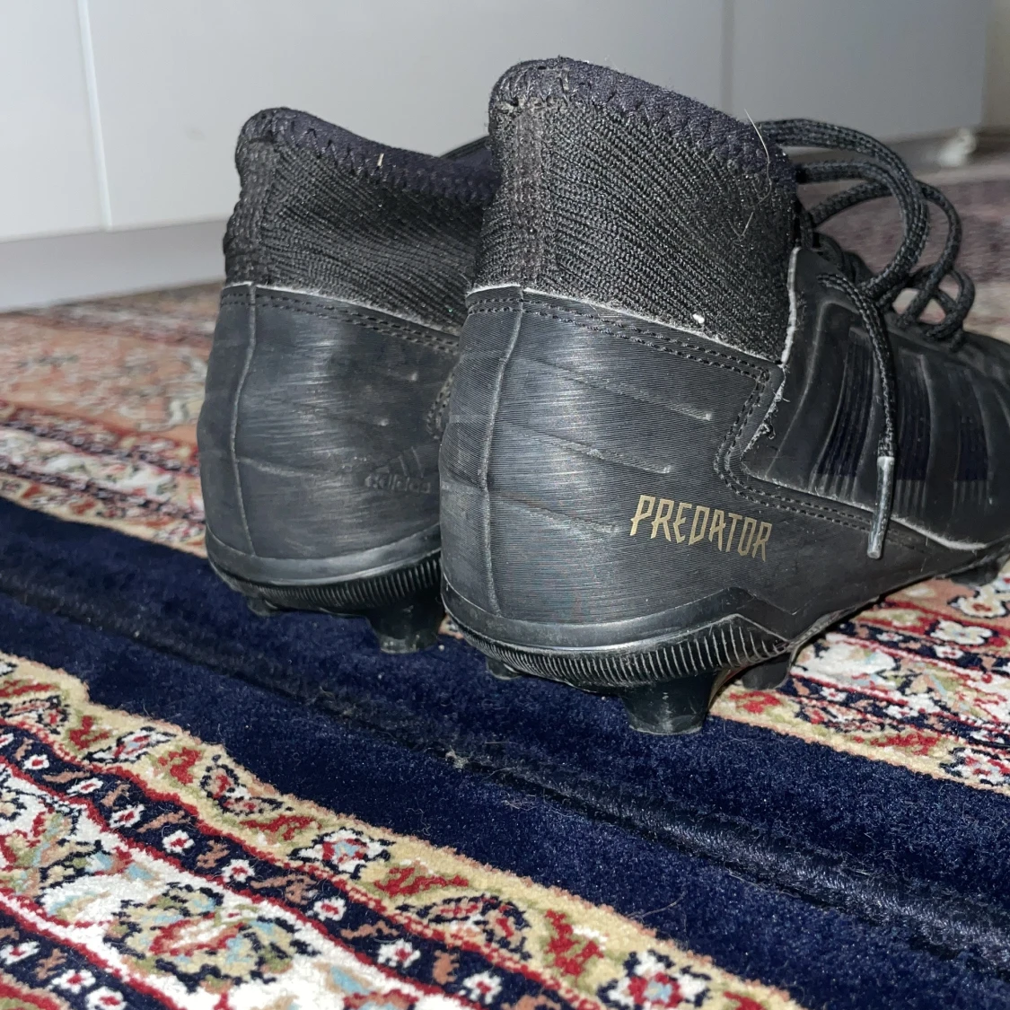 Adidas Predator svarta fotbollsskor - 3