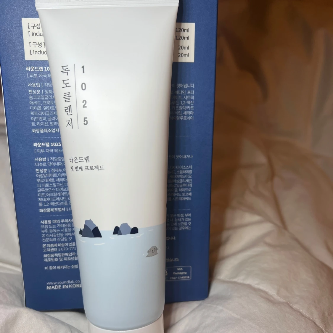 Round Lab 1025 Dokdo Cleanser milk Rengöringsmjölk 120ml