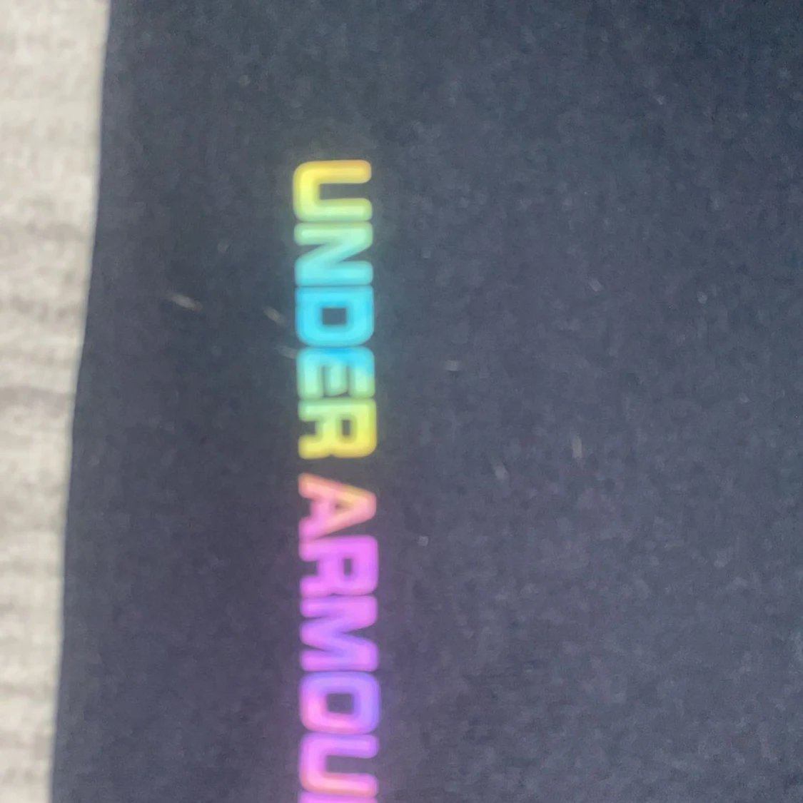 Svart lysande Under Armour t-shirt  - 3