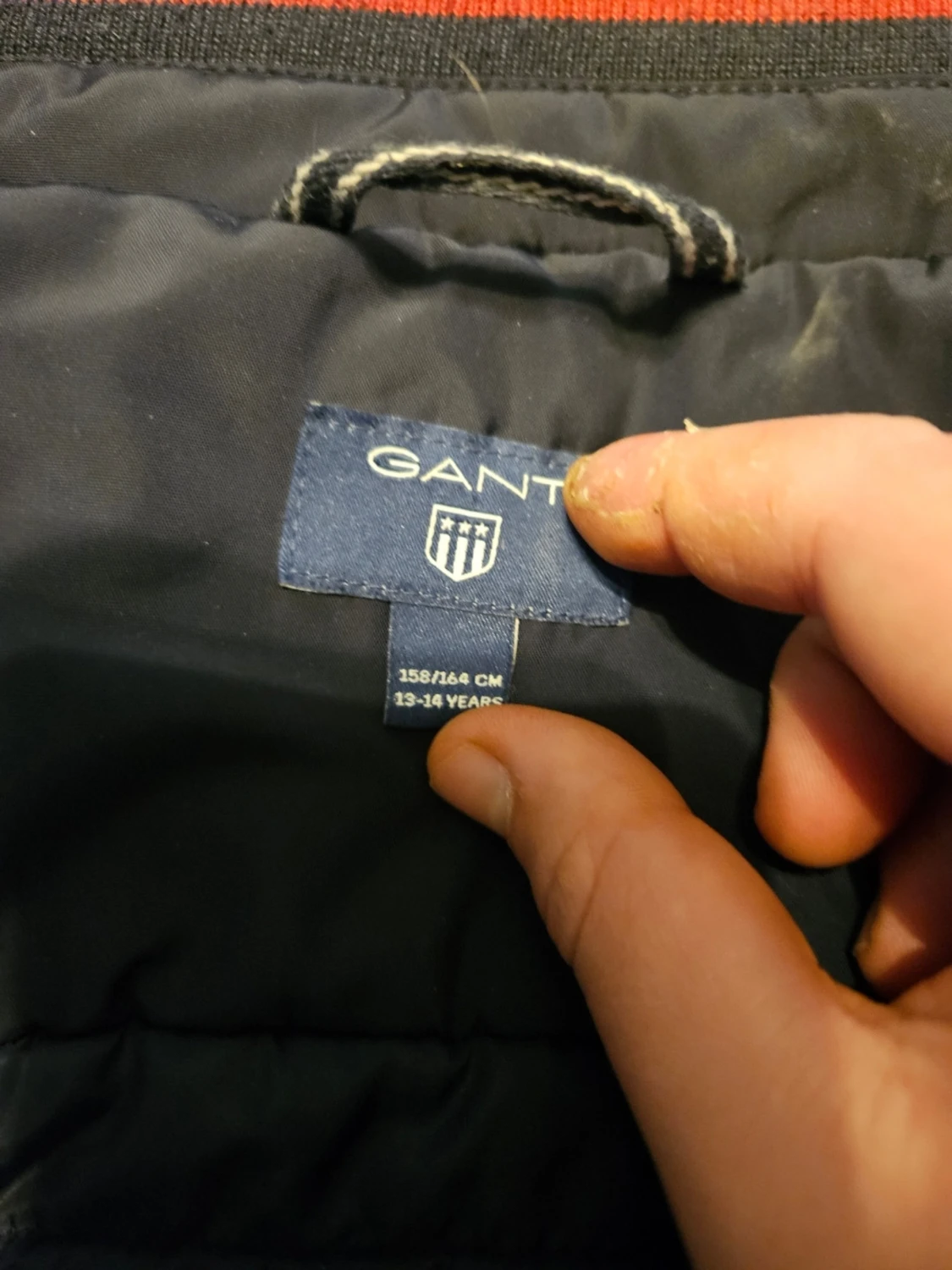 Mörkblå bomberjacka från Gant - 4