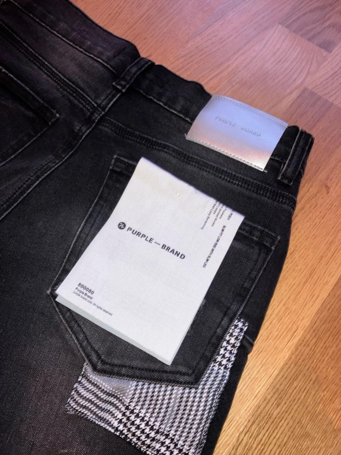 Svarta Purple Brand Jeans - 3