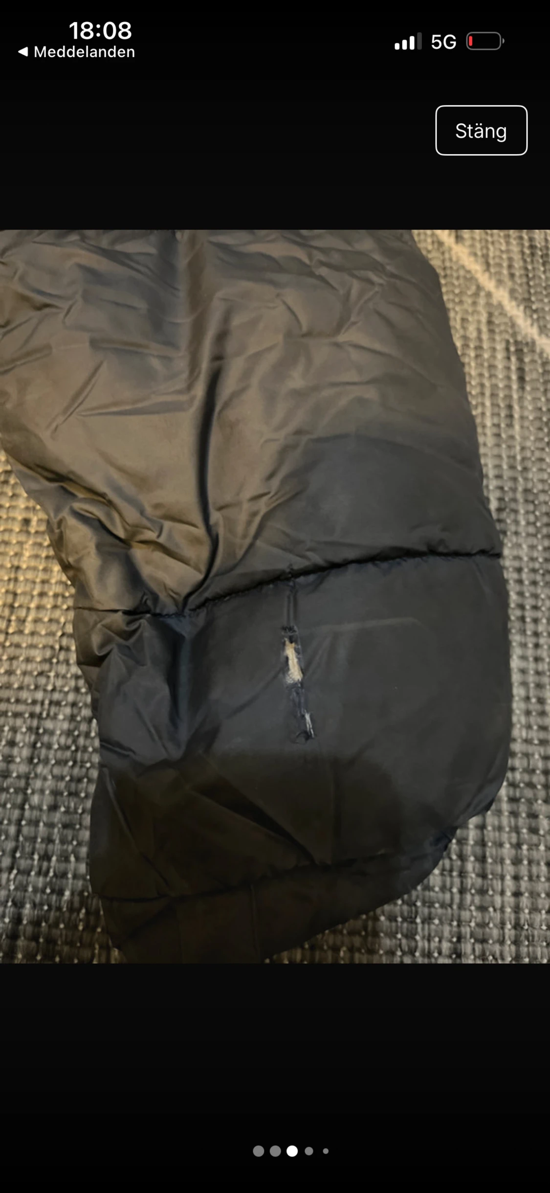 Blå Fjällräven jacka  - 5