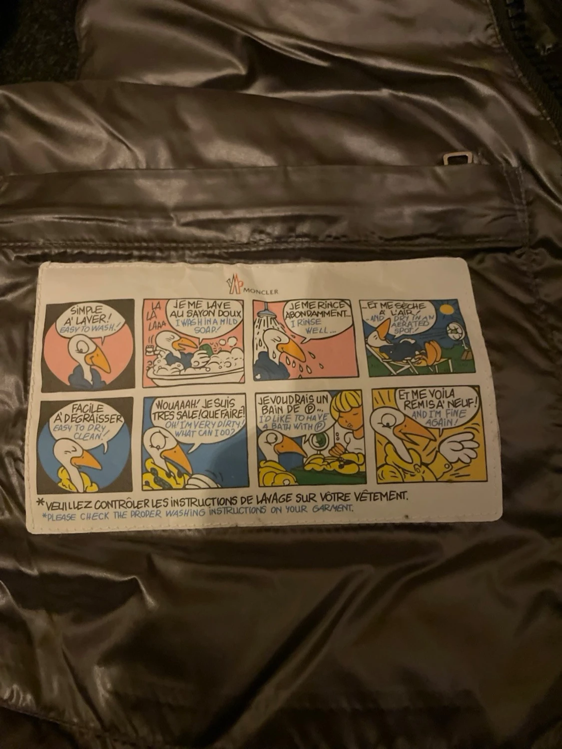 Svart dunväst från Moncler - 2