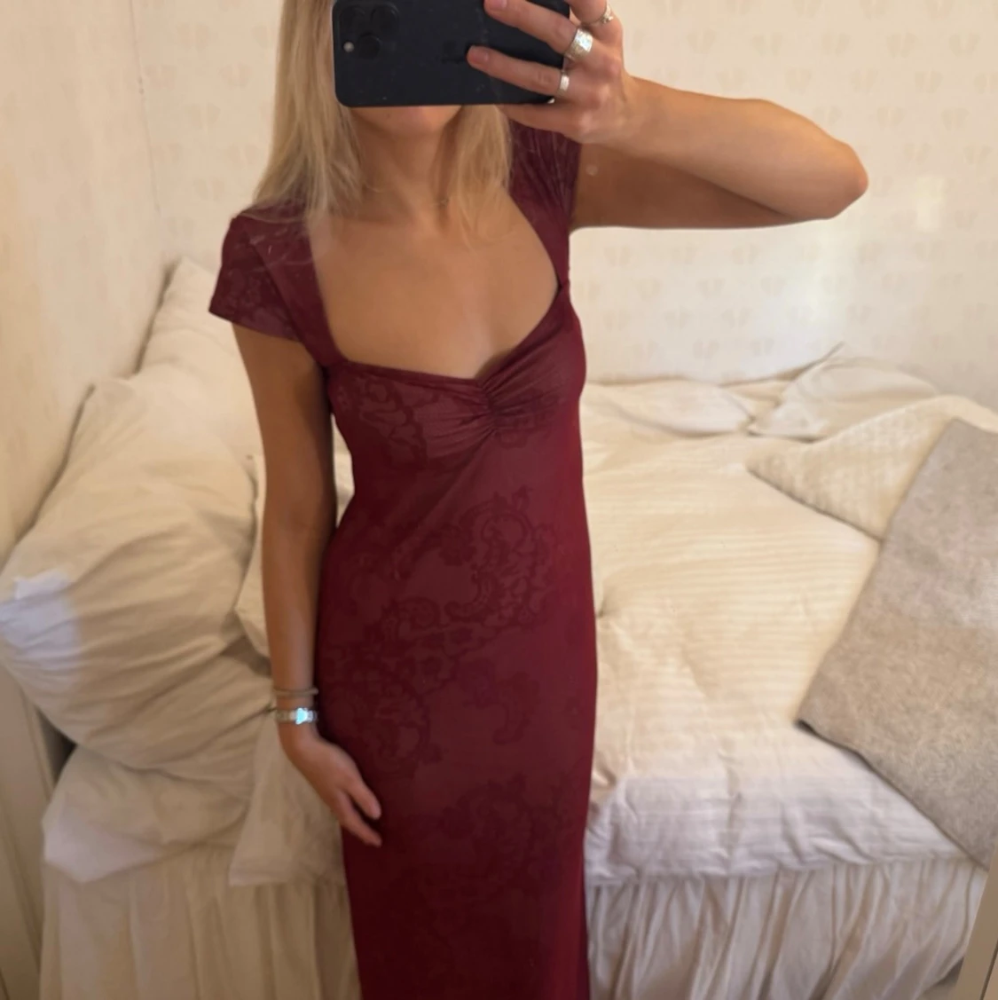 Röd balklänning - 3