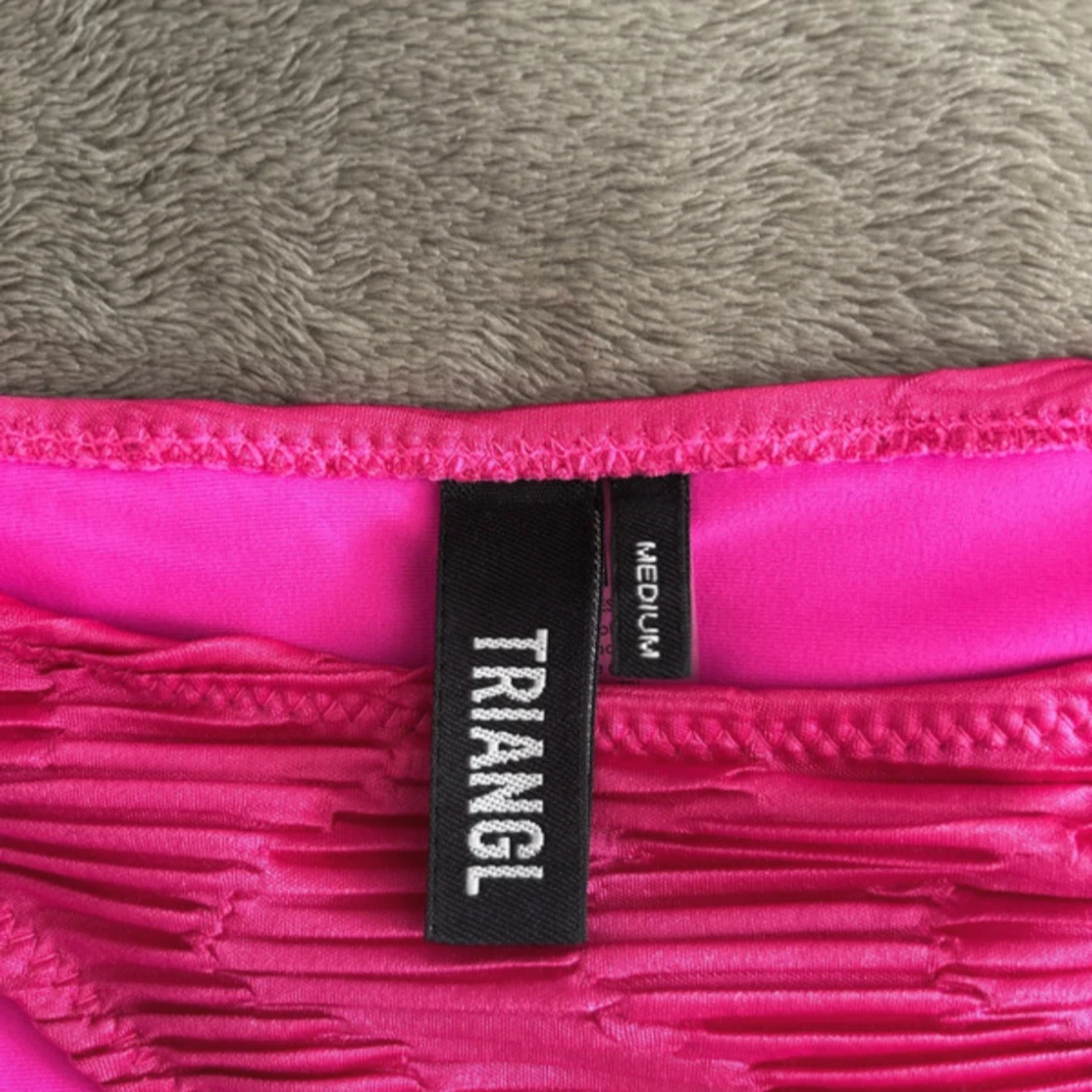 Rosa bikini från Triangl, strl M - 2