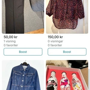 Säljer - Är det någon som skulle vilja köpa något utav detta ? Priserna står på bilderna. 