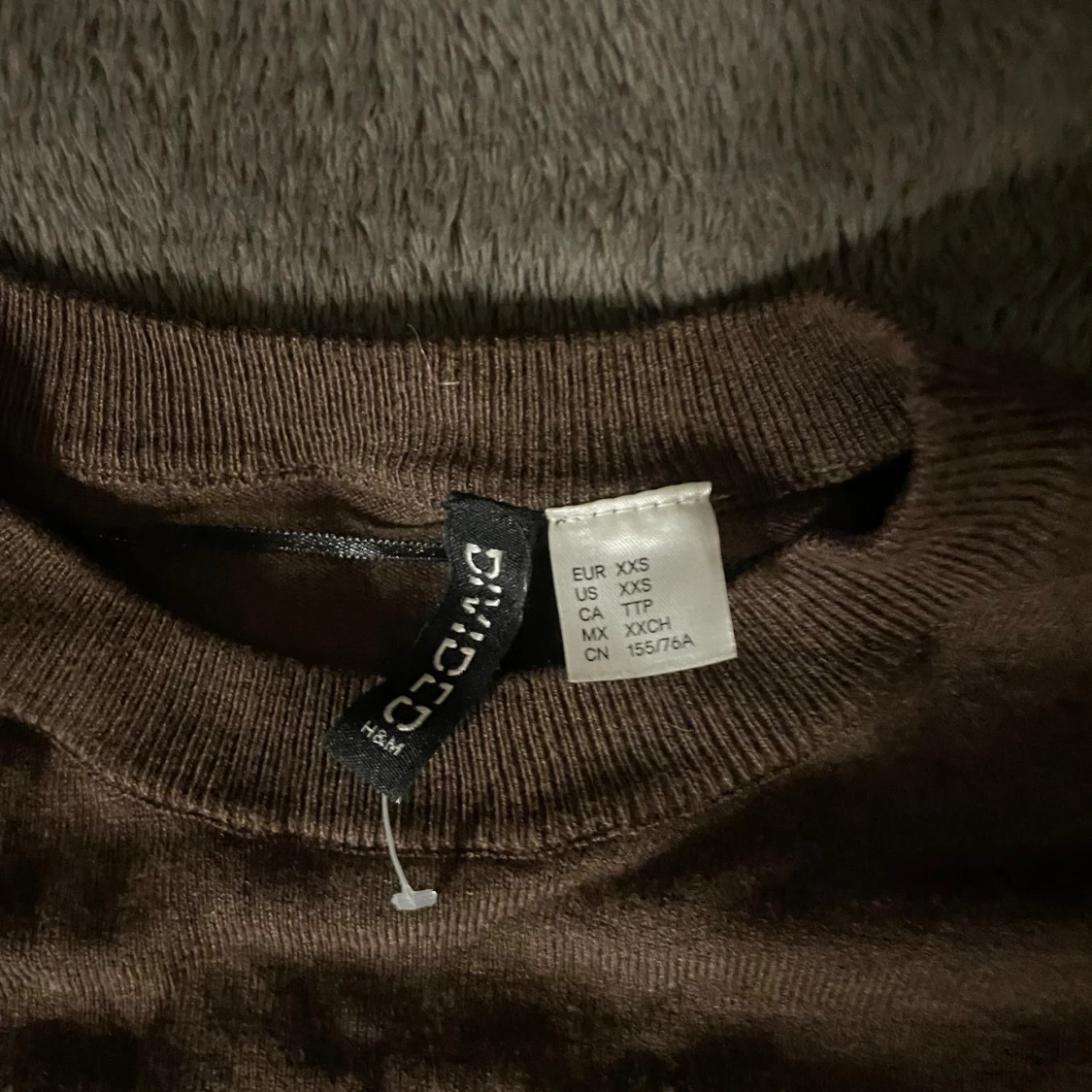 Brun basic tröja  - 2