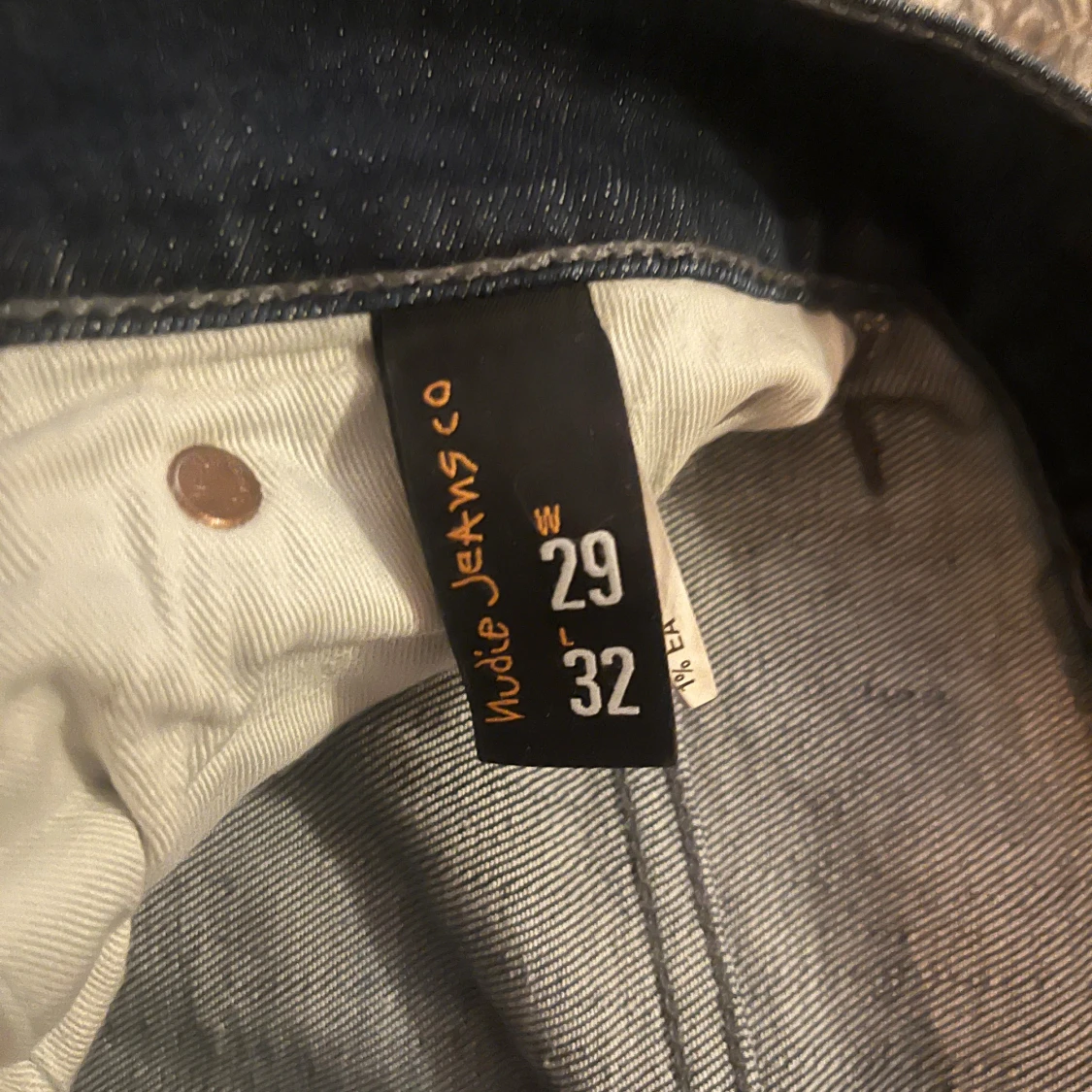 Mörkblå jeans från Nudie Jeans  - 3