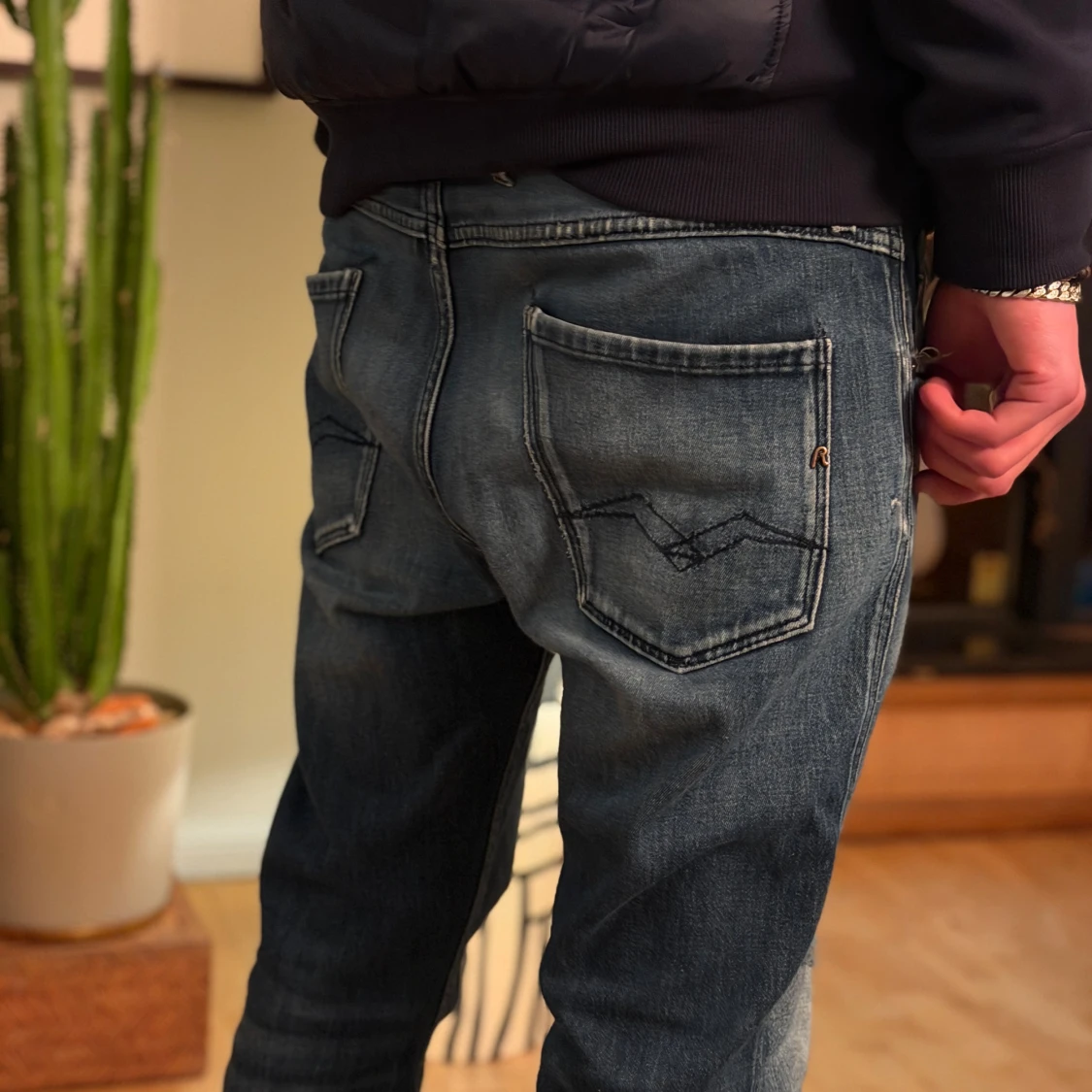 Replay Anbass jeans blå herr - 2