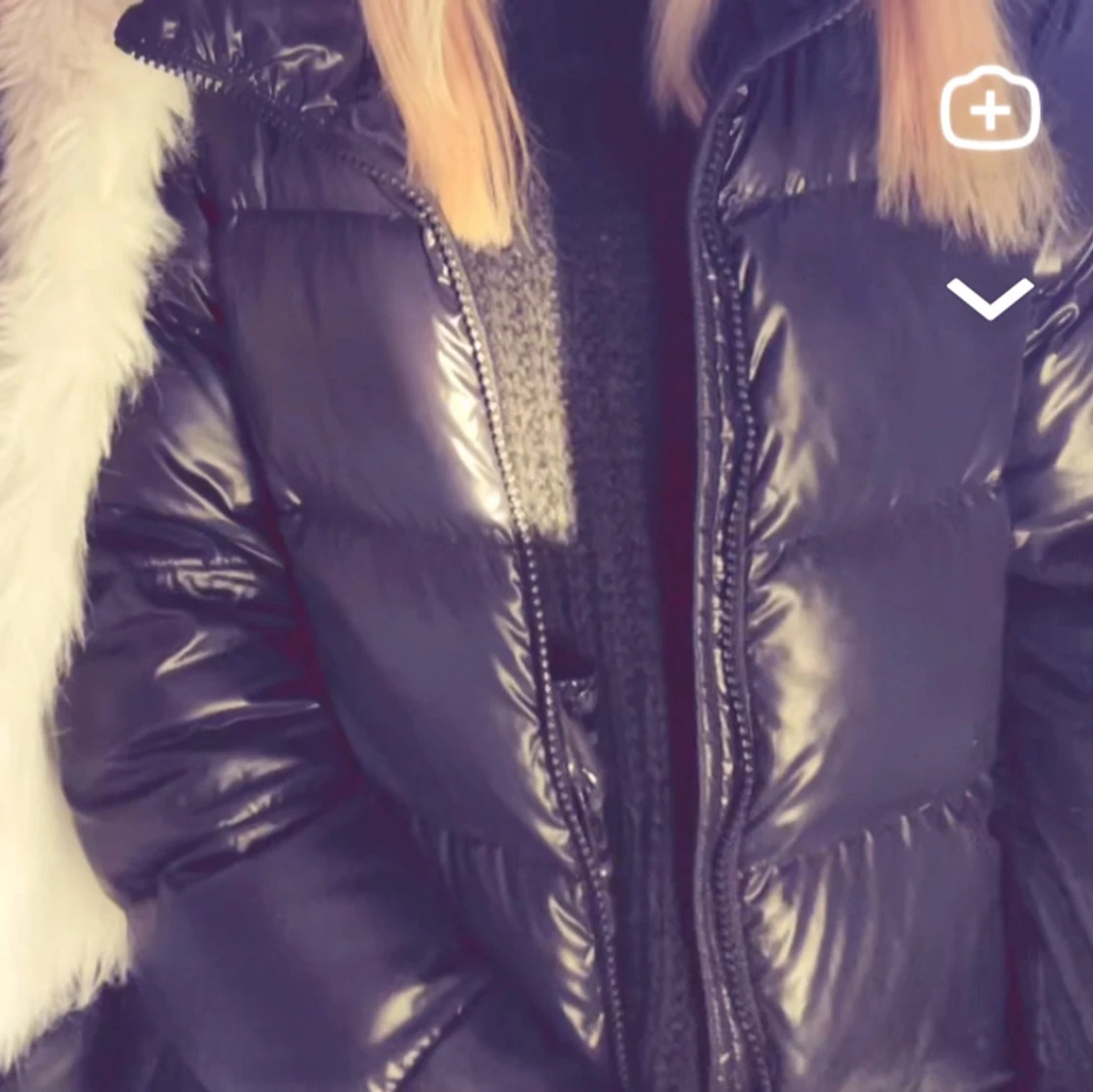 Svart pufferjacka från Colmar - 2