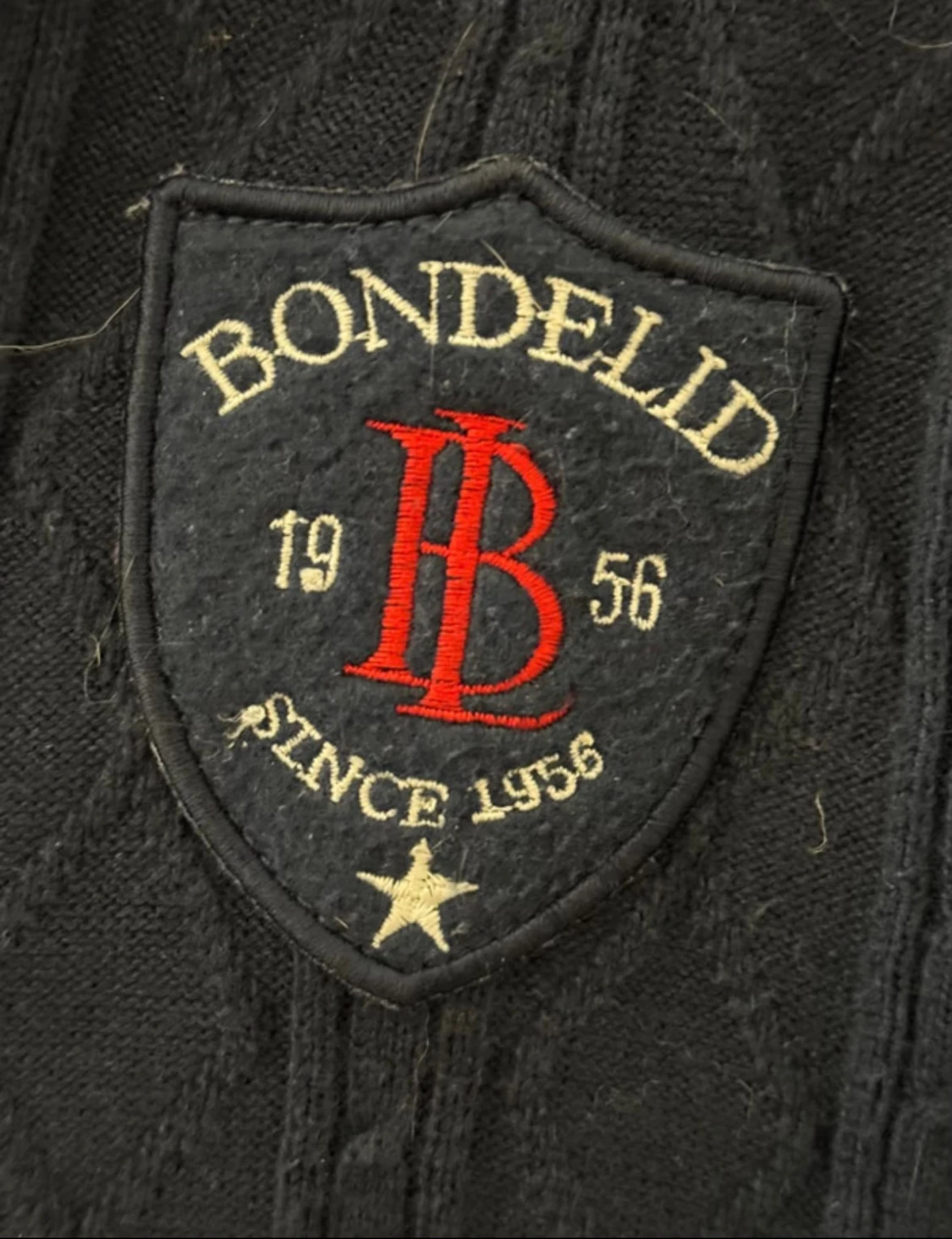 Marinblå kofta från Bondelid XS - 2