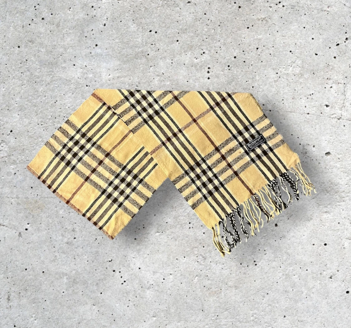 Beige Burberry Scarf