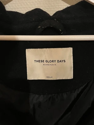 These Glory Days jacka svart  - Säljer denna sjukt snygga jackan från These Glory Days⭐️ Färgen är svart och storleken är M✅ Den har inga defekter och skicket är utomordentligt🙌🤝 Sjukt najs passform och passar perfekt till hösten🍁🙌 Tveka inte på att höra av er dig vid minsta fråga eller fundering😊