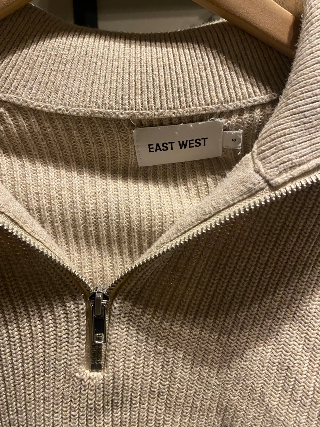 stickad half zip-tröja från brothers - 1