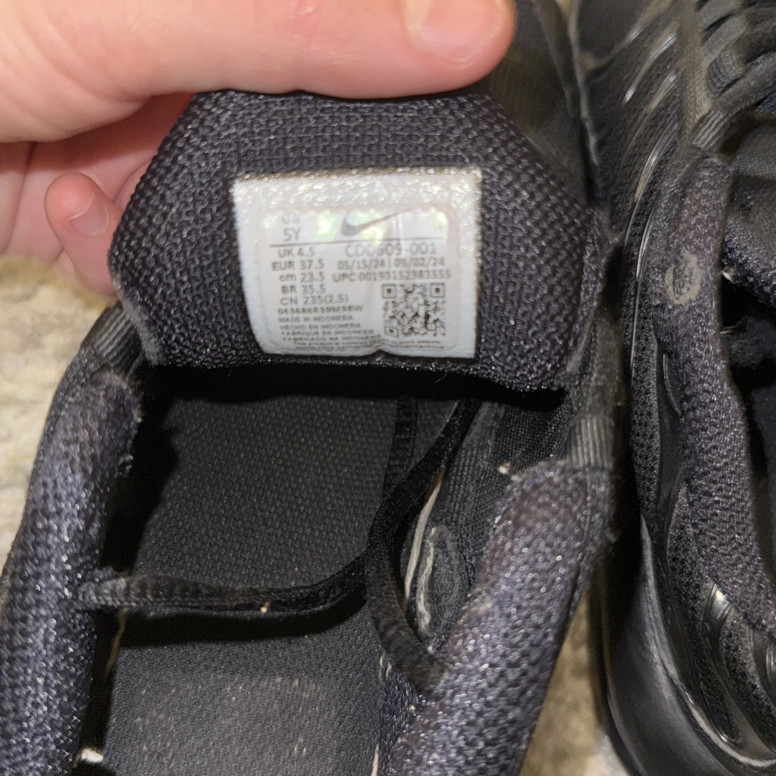 Nike Air Max Plus svarta sneakers - 2