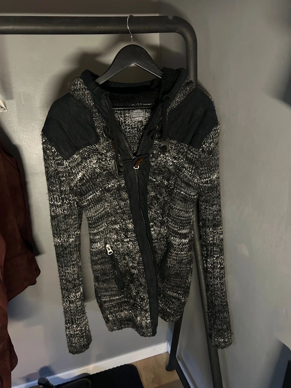 Gråmelerad hoodie från Carisma - 2