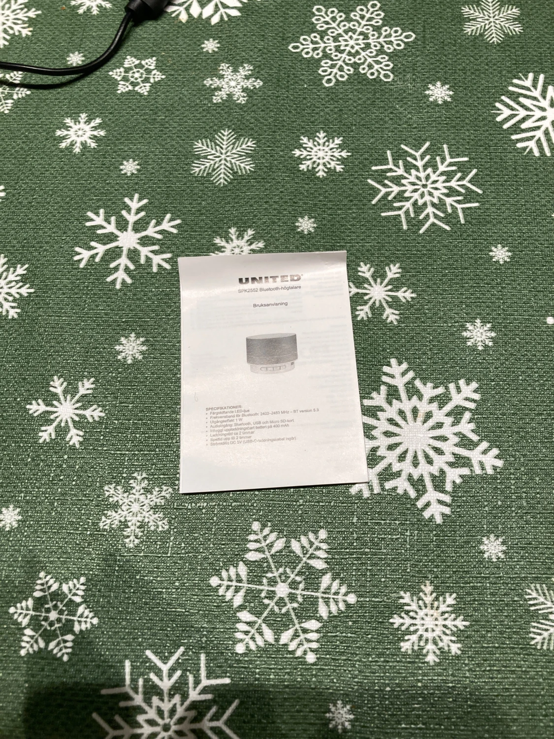 United SPK2502 Bluetooth Speaker - 2