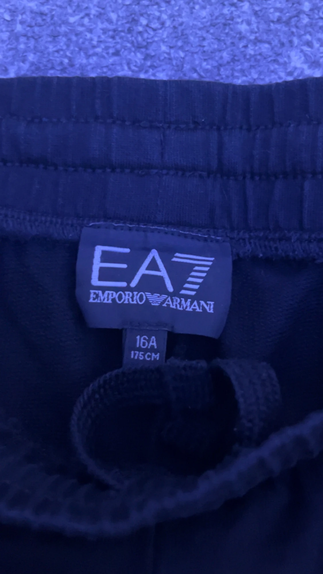 Svarta mjukisbyxor EA7 Emporio Armani - 2