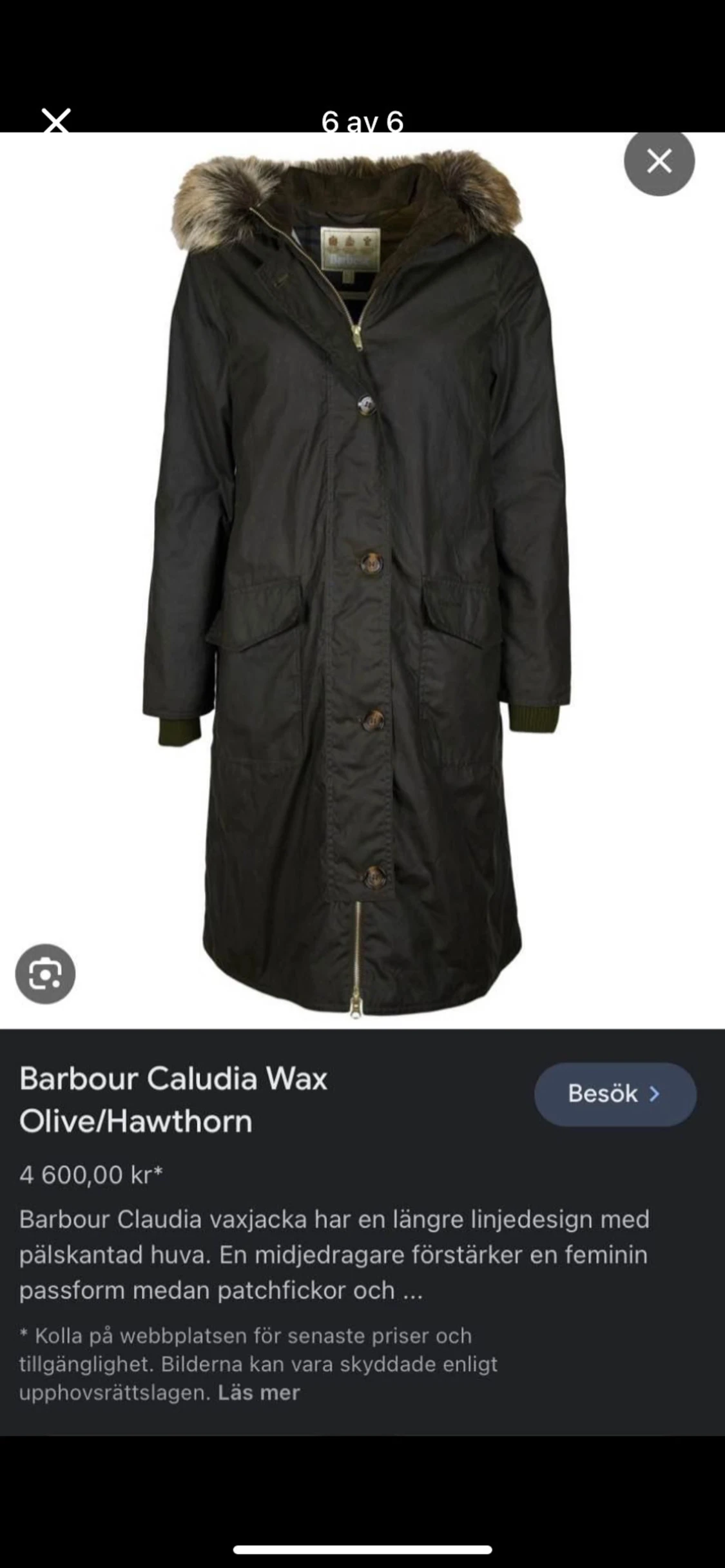 Barbour jacka  - 4
