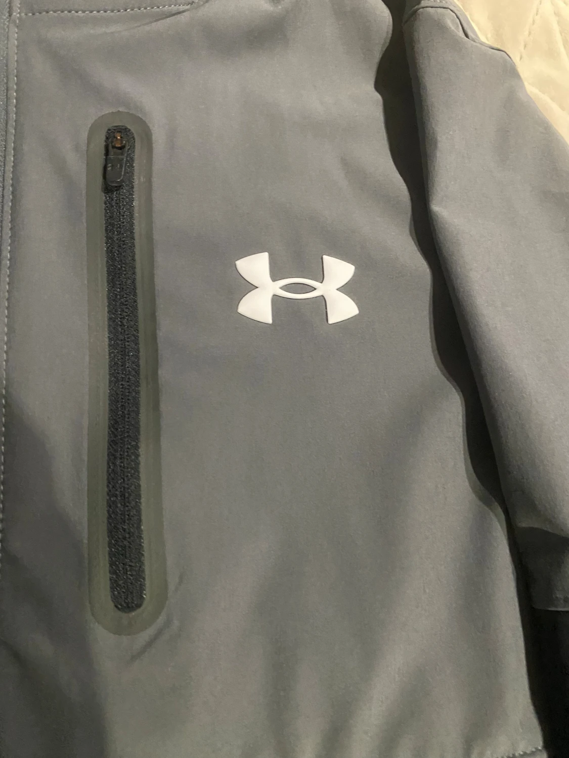 Grå och svart vindjacka Under Armour - 3