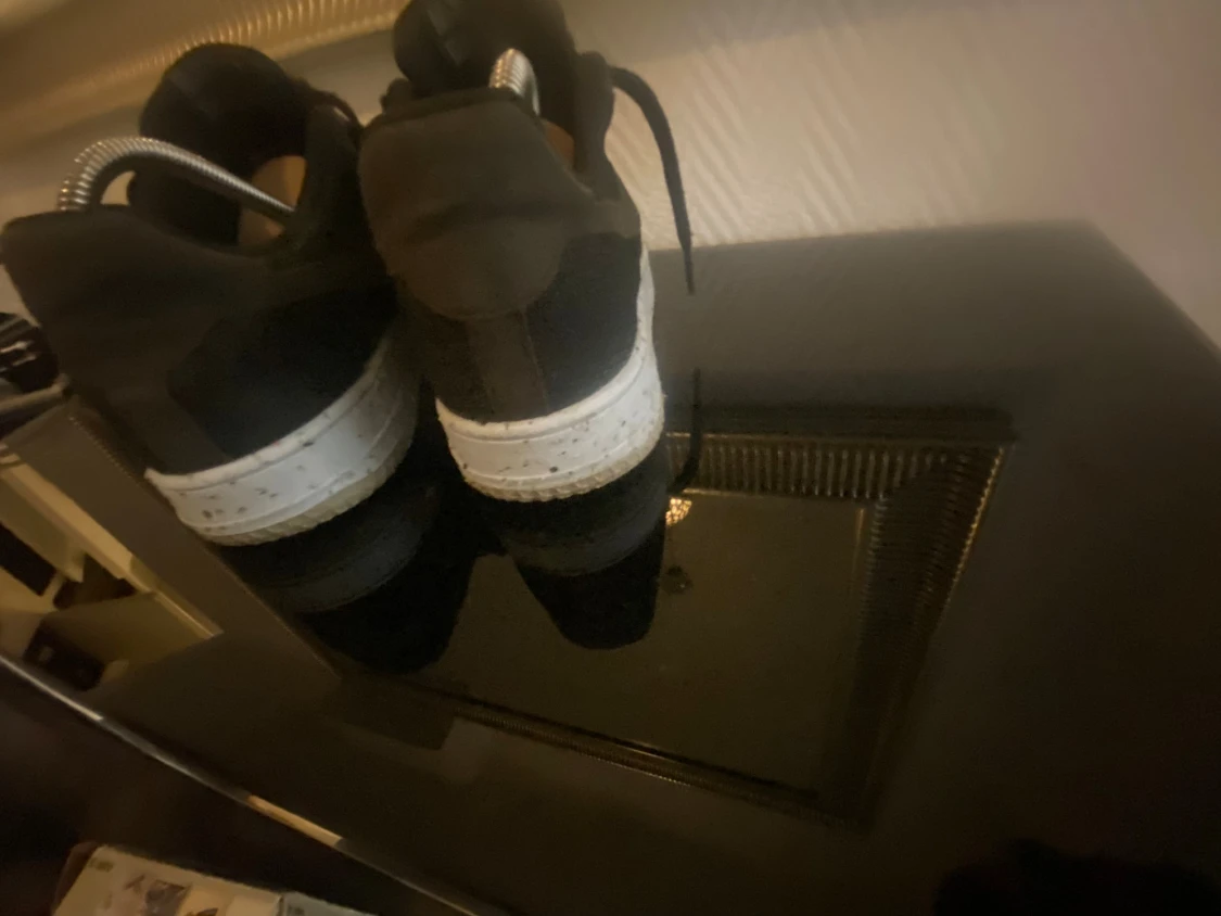 Svarta Nike Air Force 1 sneakers - 3