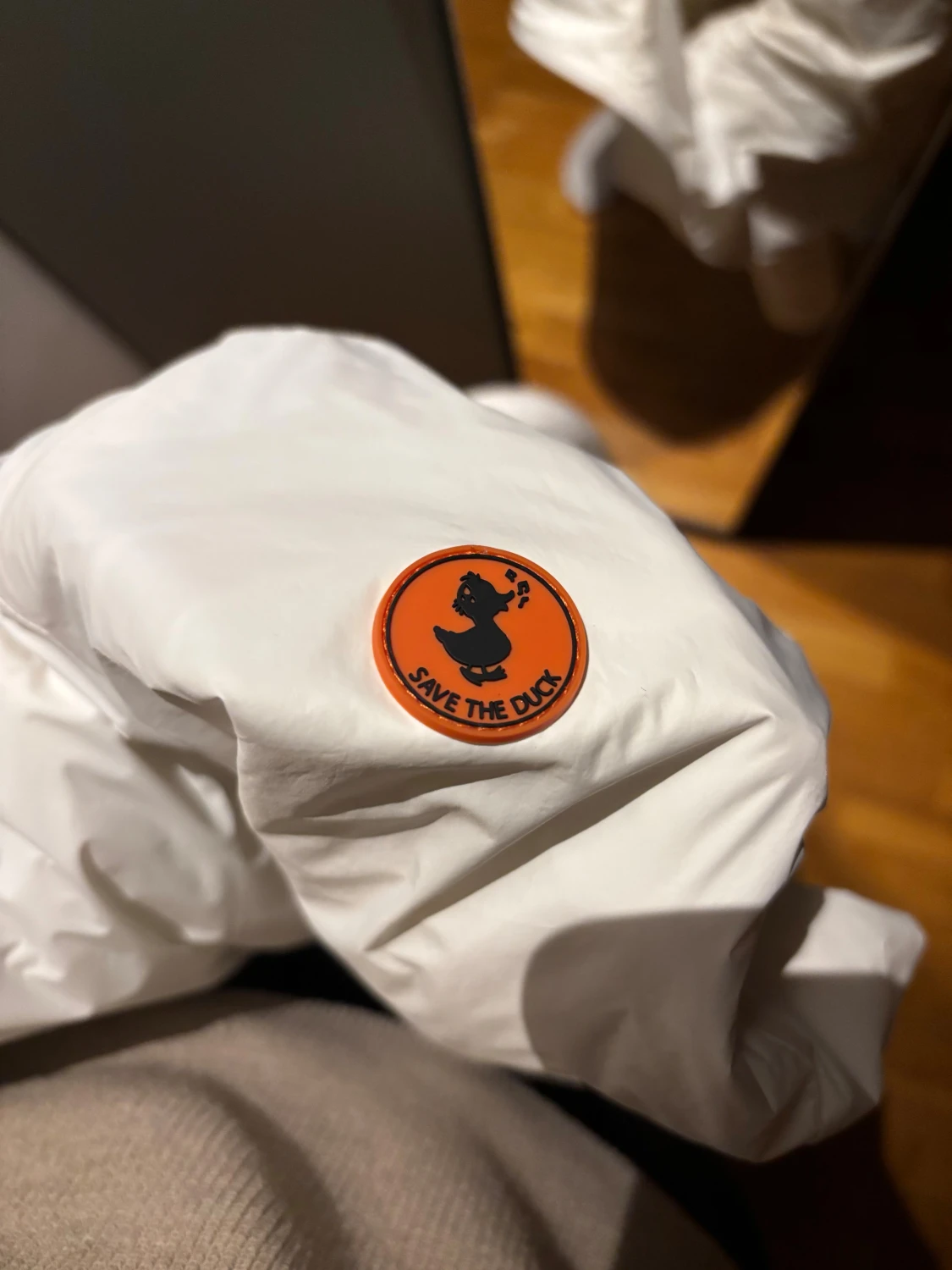 Vit pufferjacka från Save The Duck - 1